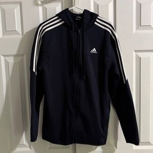 Adidas Full Zip Hooded Jacket